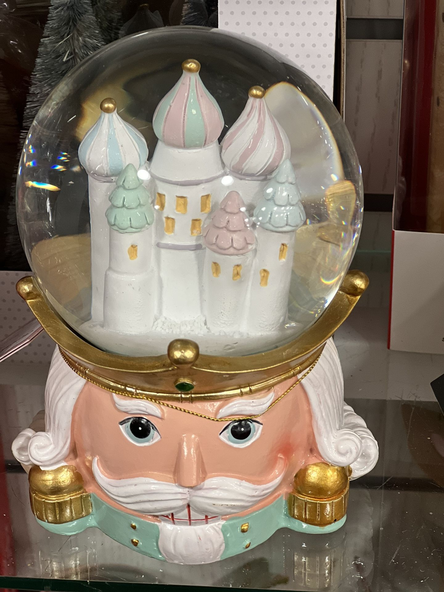 nutcracker snow globe