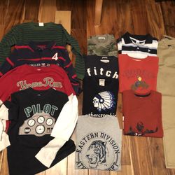 12 Pcs Size 8 youth . 5 Pcs Gymboree 2 Pcs Abercrombie