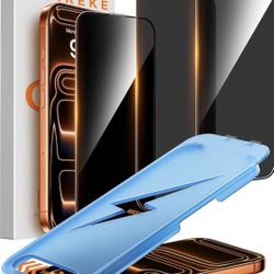 iPhone 17 Pro Privacy Screen Protector 3 Pack