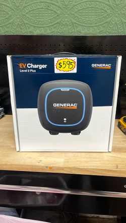 Generac EV Charger Level 2 Plus 48A Quick Charge, Ultra Compact w/25 ft. Cable ENERGY STAR/UL Certified,NEMA4,ABS Indoor/Outdoor