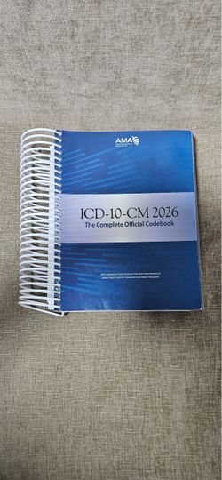 AMA ICD-10-CM 2026 Complete Official Codebook