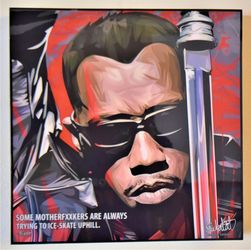 Blade Famous Pop Art Wall Canvas