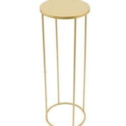 5pc gold metal centerpieces 