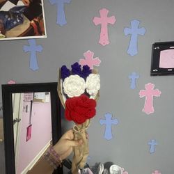 Crocheted Flowers 