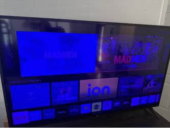 60” LG TV - Model 60UM6900PUA  - 2019 4K Smart TV