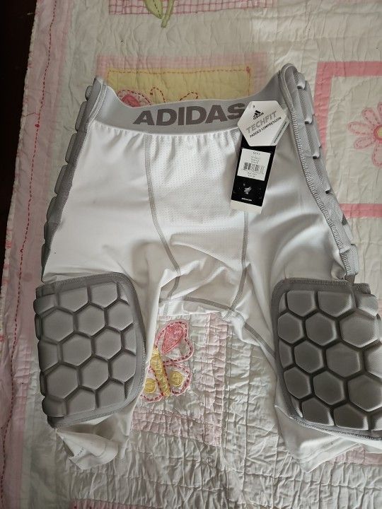 Adidas Adult Techfit Pad Integrated Football Girdle Compression Football Large