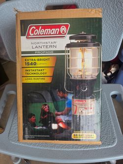 Colman propane lanter