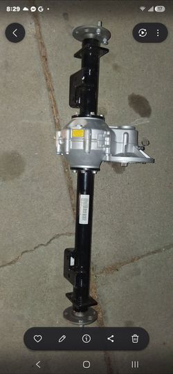 Rear axle