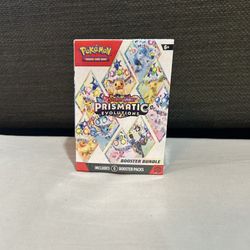 Brand New Pokemon TCG Prismatic Evolutions Booster Bundle 6 Pack
