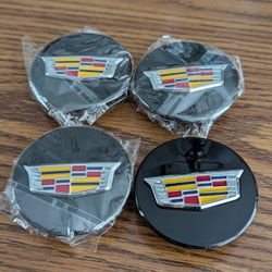 CADILLAC WHEEL CENTER CAPS (67mm)