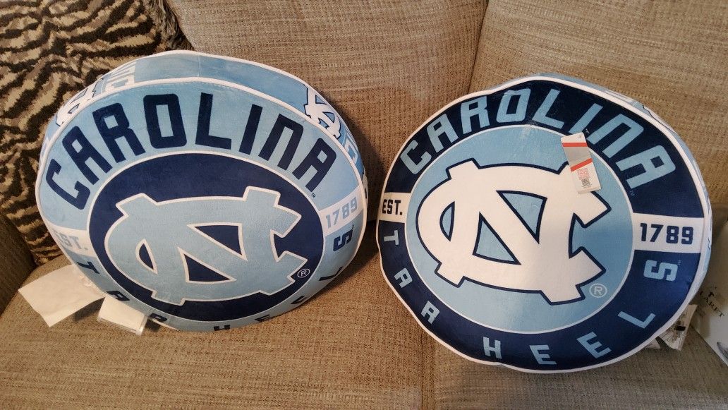 NCAA North Carolina Tar Heels Cloud Pillows Set of 2