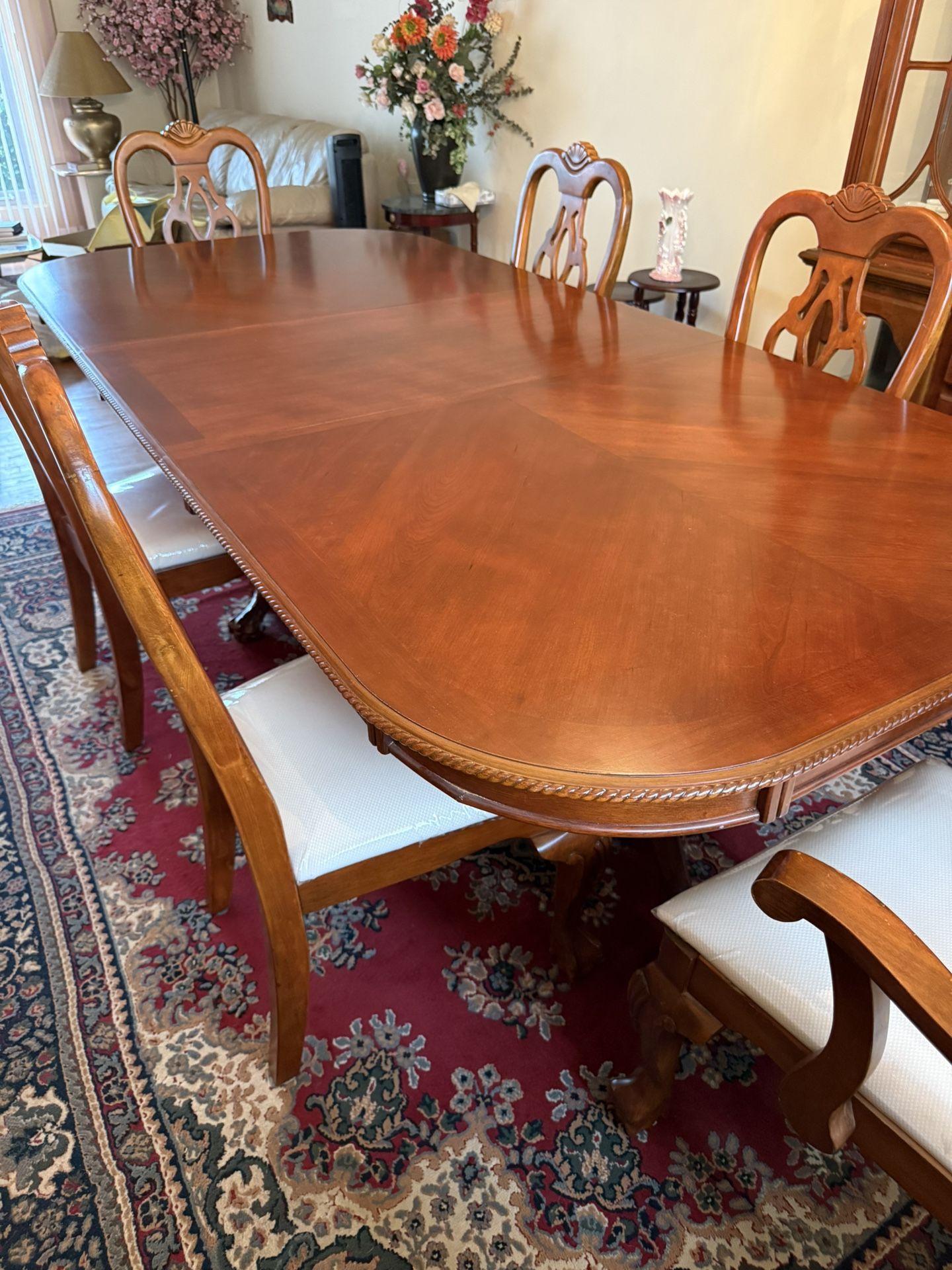 7-piece Dining Room Set - Real Wood