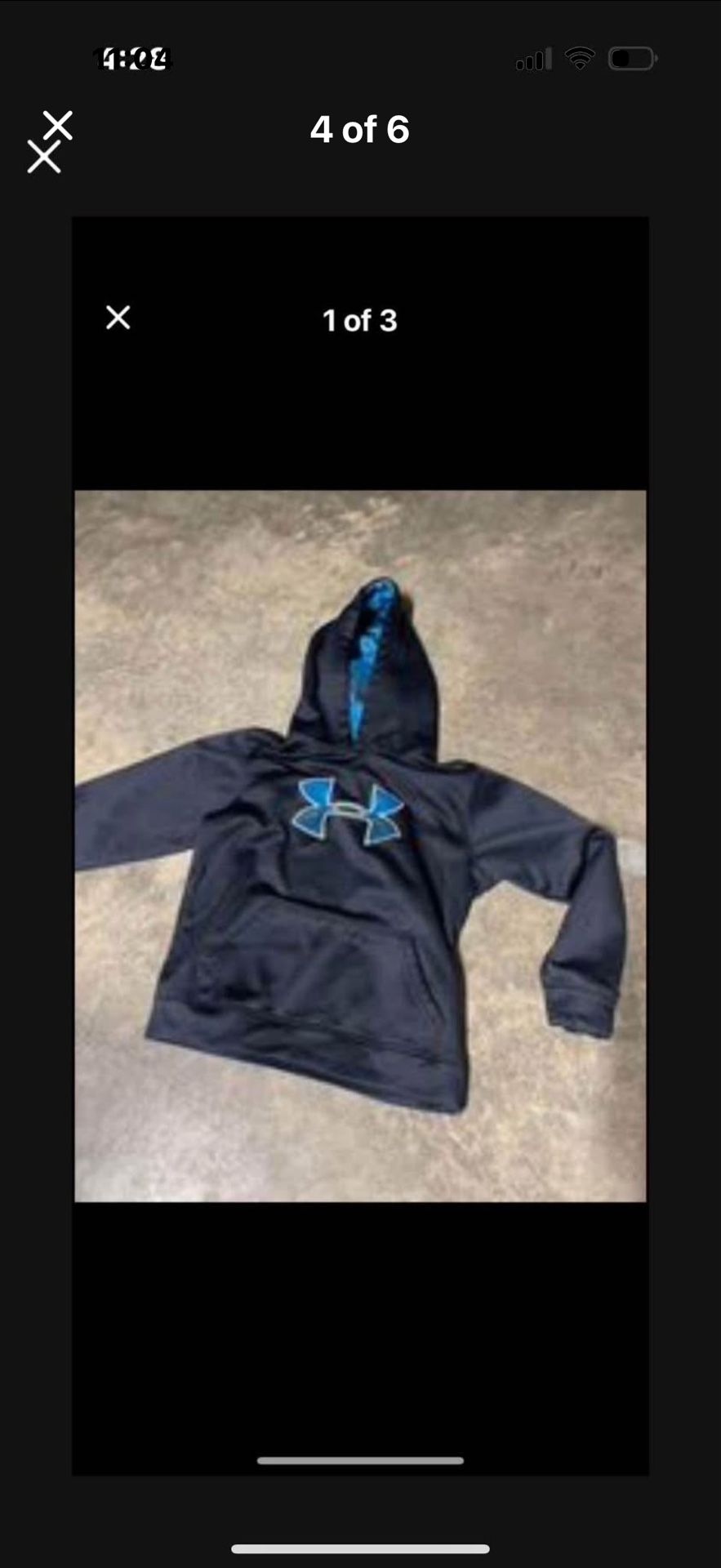 Boys Under Armour Hoodie