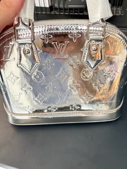 Louis Vuitton Alma Silver Miroir Handbag