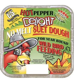 12pk Delight Hot Pepper Suet Dough