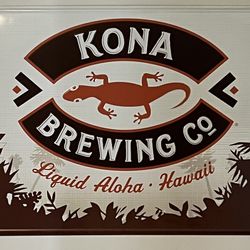 Kona beer sign