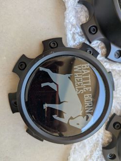 Battle Born wheel center cap