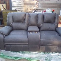Couch Double Recliner