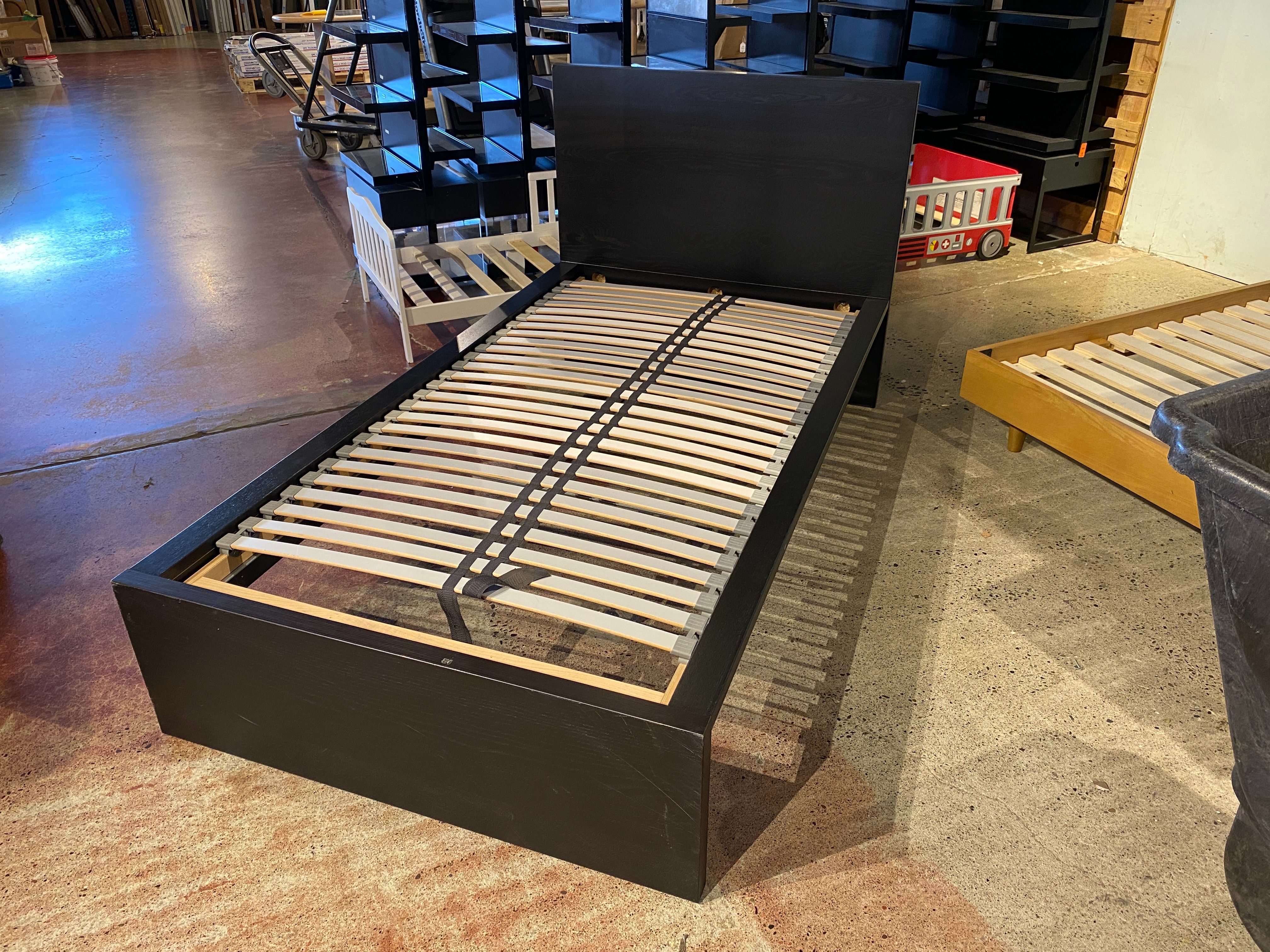 IKEA Malm Twin Bed Frame – Black Brown