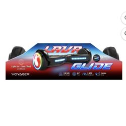 Voyager Lava Glide Hoverboard, Black