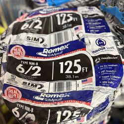 New Romex Wire 6/2
