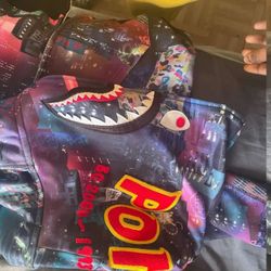 BAPE HOODIE CASH ONLY SIZE M RARE 