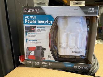 Traveller 200 Watt Power Inverter