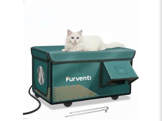 Heated Outdoor Cat House for Outside – Brand New Sealed – Weatherproof & Insulated