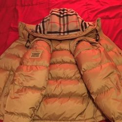 Limited Edition Burberry Puffer Coat, Detachable Sleeves