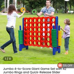 Jumbo Game With 42 Rings