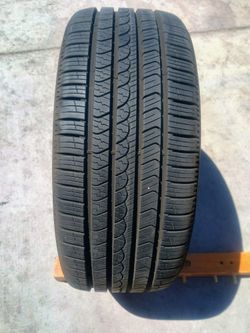 235/45/19 PIRELLI SCORPION AS PLUS 3 100% TREAD DOT 51/25 1 NEW HOGH PERFORMANCE TIRE EXCELLENT CONDITION