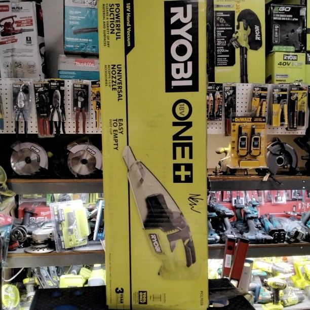 Ryobi ONE + 18V Hand Vacuum. Tool Only