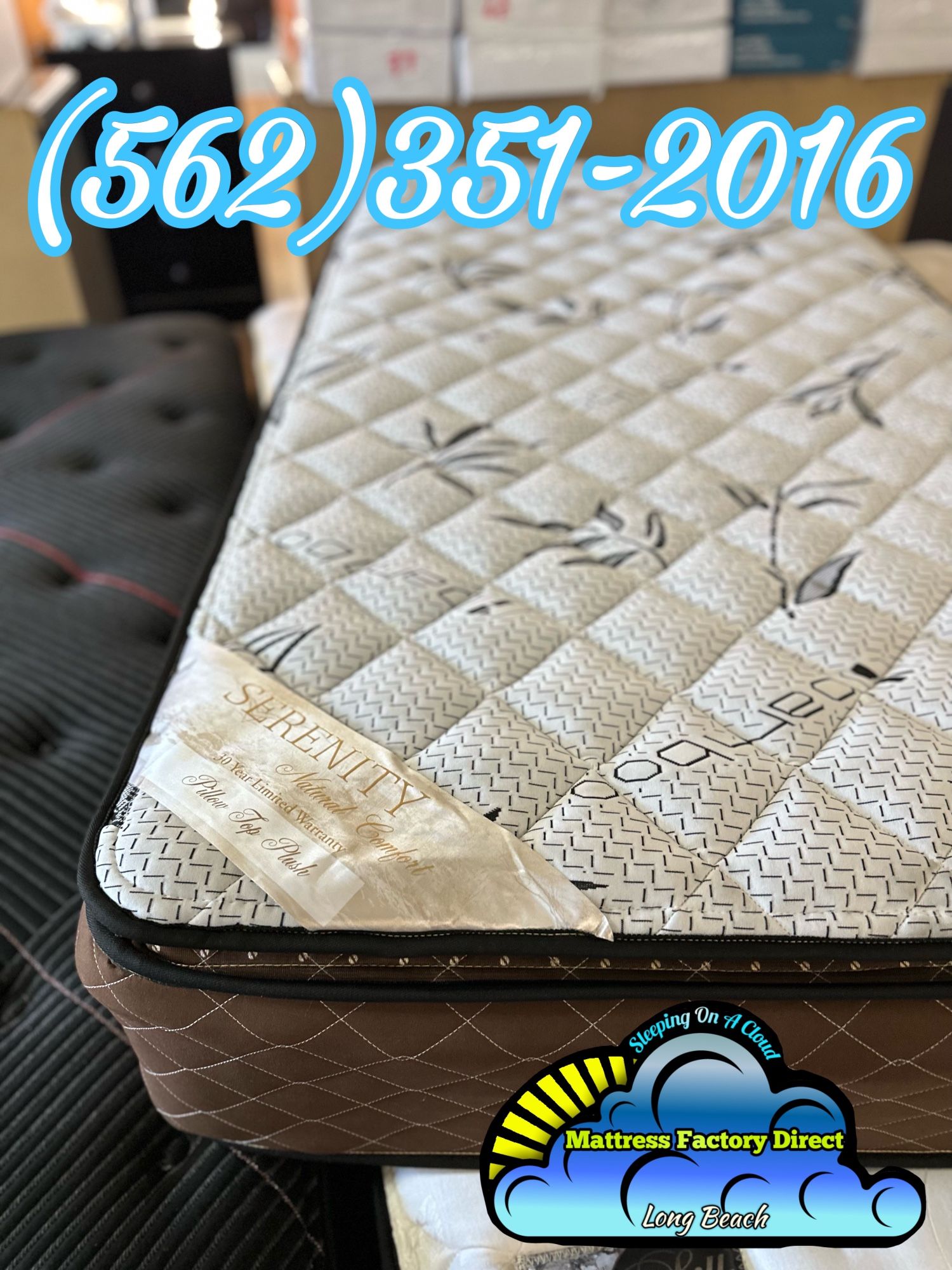 Beautiful Plush Comfort Serenity mattress All Sizes