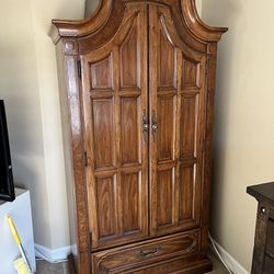 Antique Solid Wood Armoir  