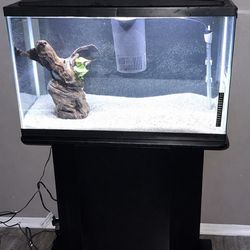 30 Gallon fish Tank With Filter Heater Lids And Light