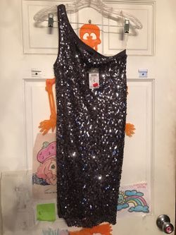 Sexy silver rue 21 sequin cocktail dress NWT