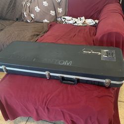 Black Molded Hardshell Electric Guitar Case