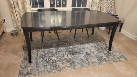 Kitchen Table black 78" x 42"