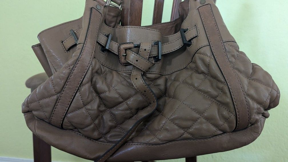 Burberry Quilted Leather Hobo