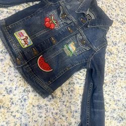 Jeans, jacket For Kids Girls Size Xs