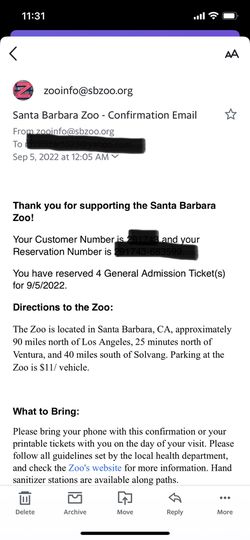 Zoo Tickets  Thumbnail