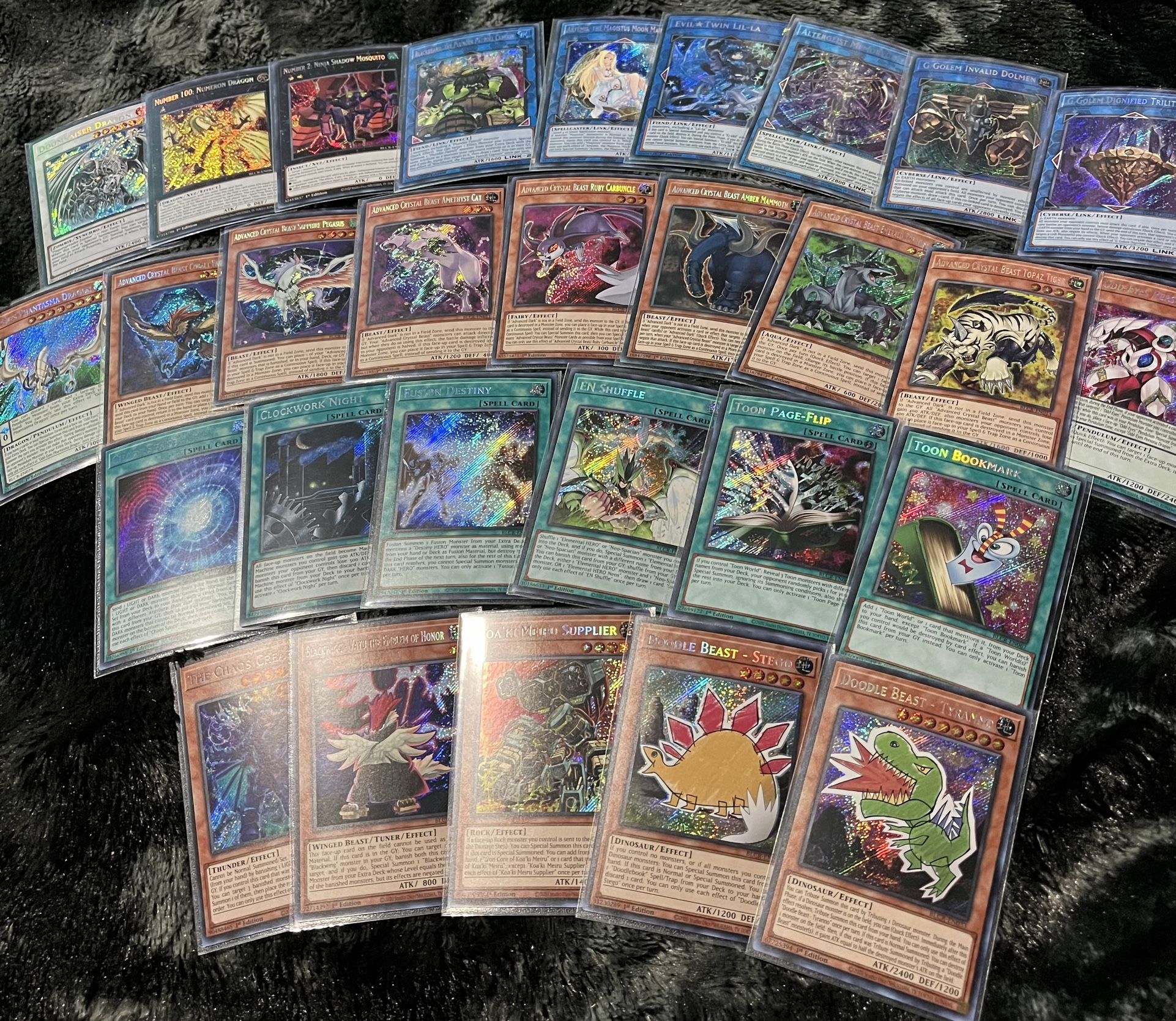 Secret/Ultra Rare Yugioh Collection