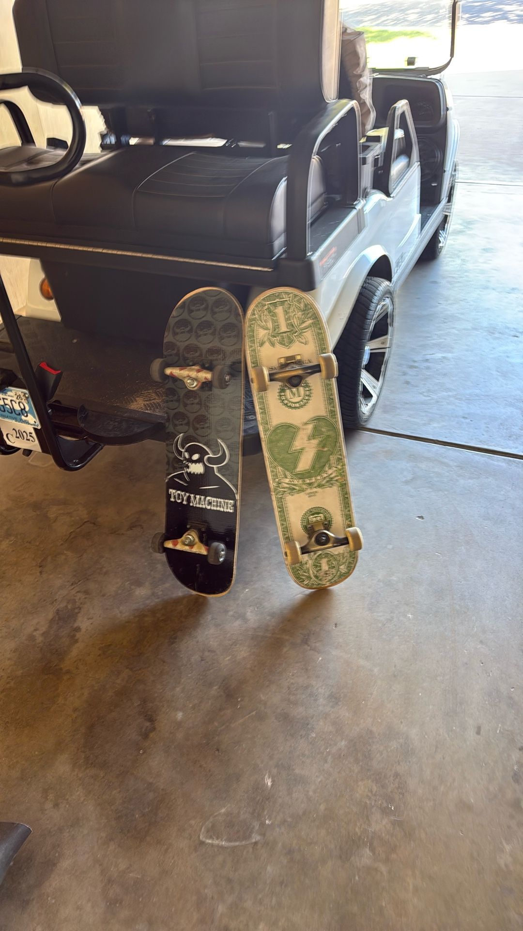 Two Really Nice Skateboards