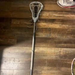 2 lacrosse sticks