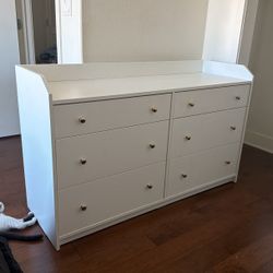Large White IKEA Dresser
