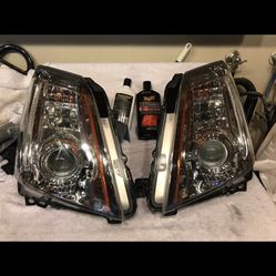 2008-14 Cadillac CTS Headlight Protection Kit 3M