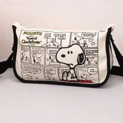Snoopy Canvas Shoulder Bag 