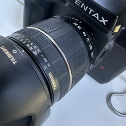 Pentax SF10 Film Camera w/  Lens Tested