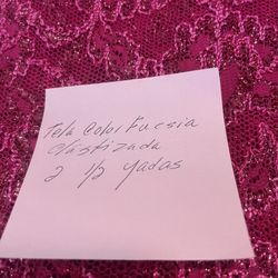 I am selling scraps of lace fabric 