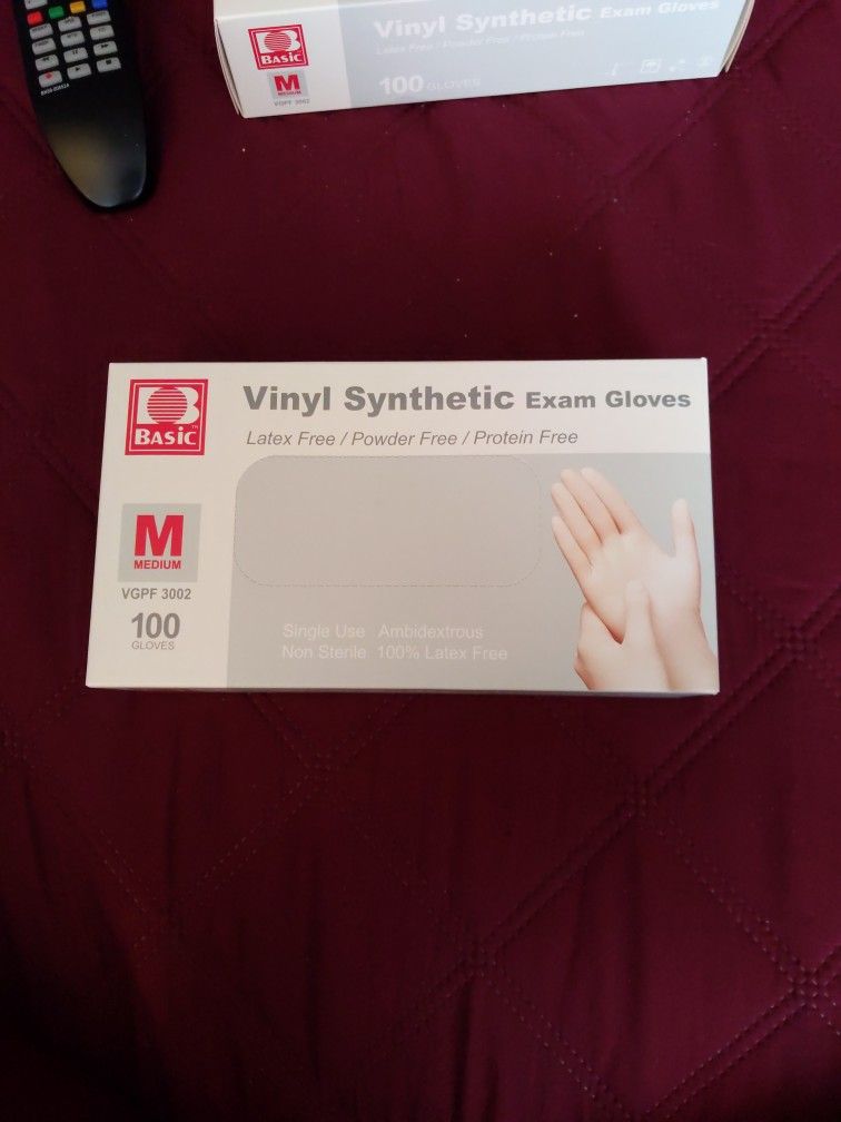 Vinyl Exam Gloves FREE